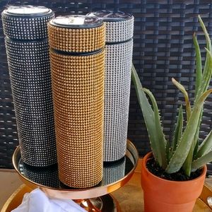 Smart Rhinestone Water Bottle